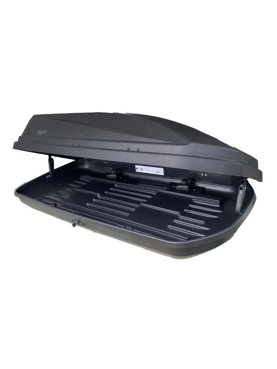 Автобокс Perflex ECO 500L Черен 185x85x45см - Покривен Багажник за Автомобил