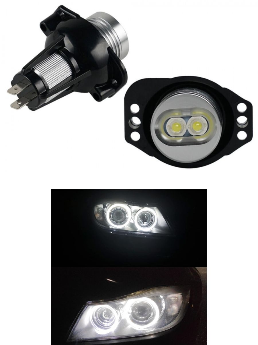 LED Angel Eyes Крушки за BMW E90 E91 12V CANBUS 6000K – Комплект 2 Броя