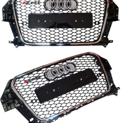 Предна решетка Audi Q3 RS Style 2011-2015 – Honeycomb Design