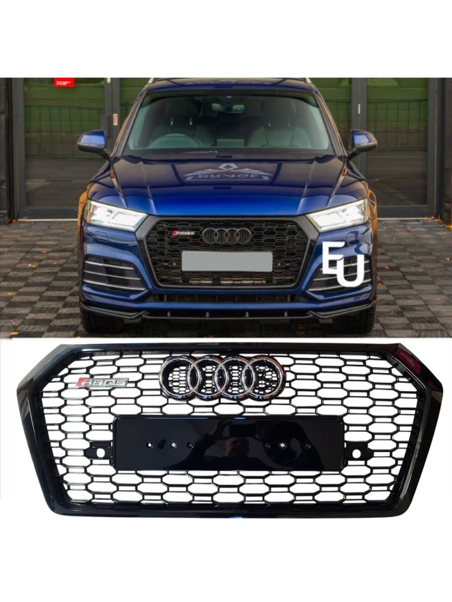 Предна решетка Audi Q5 RS Style FY 2017-2020 – Honeycomb