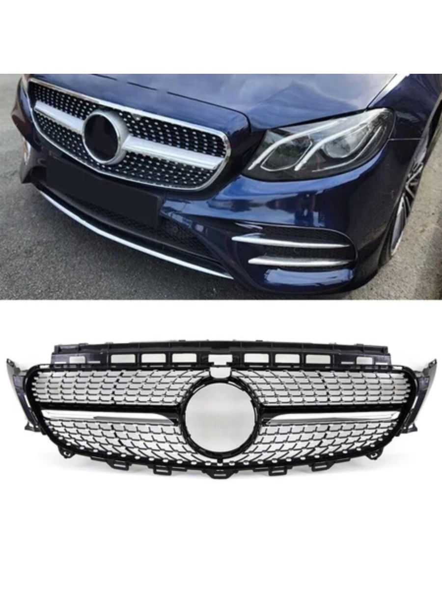 Предна Решетка Mercedes W213 Diamond AMG Style 2016-2020