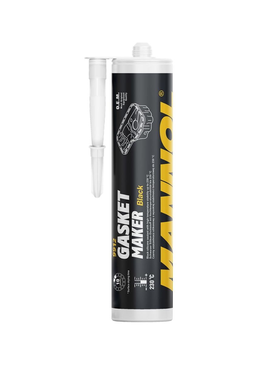 Силикон за Гарнитури Mannol 9912 Gasket Maker Black 310 мл