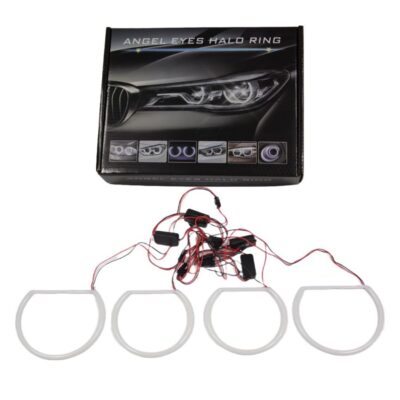 Ангелски очи Lightbar за BMW E46 Sedan,Combi и Coupe (1998-2005) – Бели LED рингове
