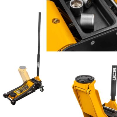 Крик крокодил JCB 3 тона нископрофилен 75-505 мм Двойна помпа