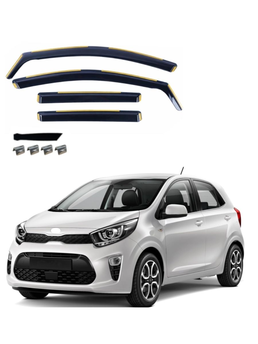 Ветробрани за KIA Picanto III 5D 2017+ Комплект 4 бр