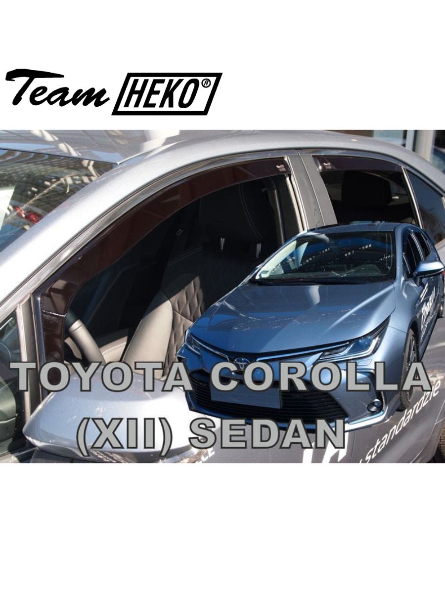 Ветробрани HEKO за TOYOTA COROLLA Sedan (2018+) | Комплект 4 бр.