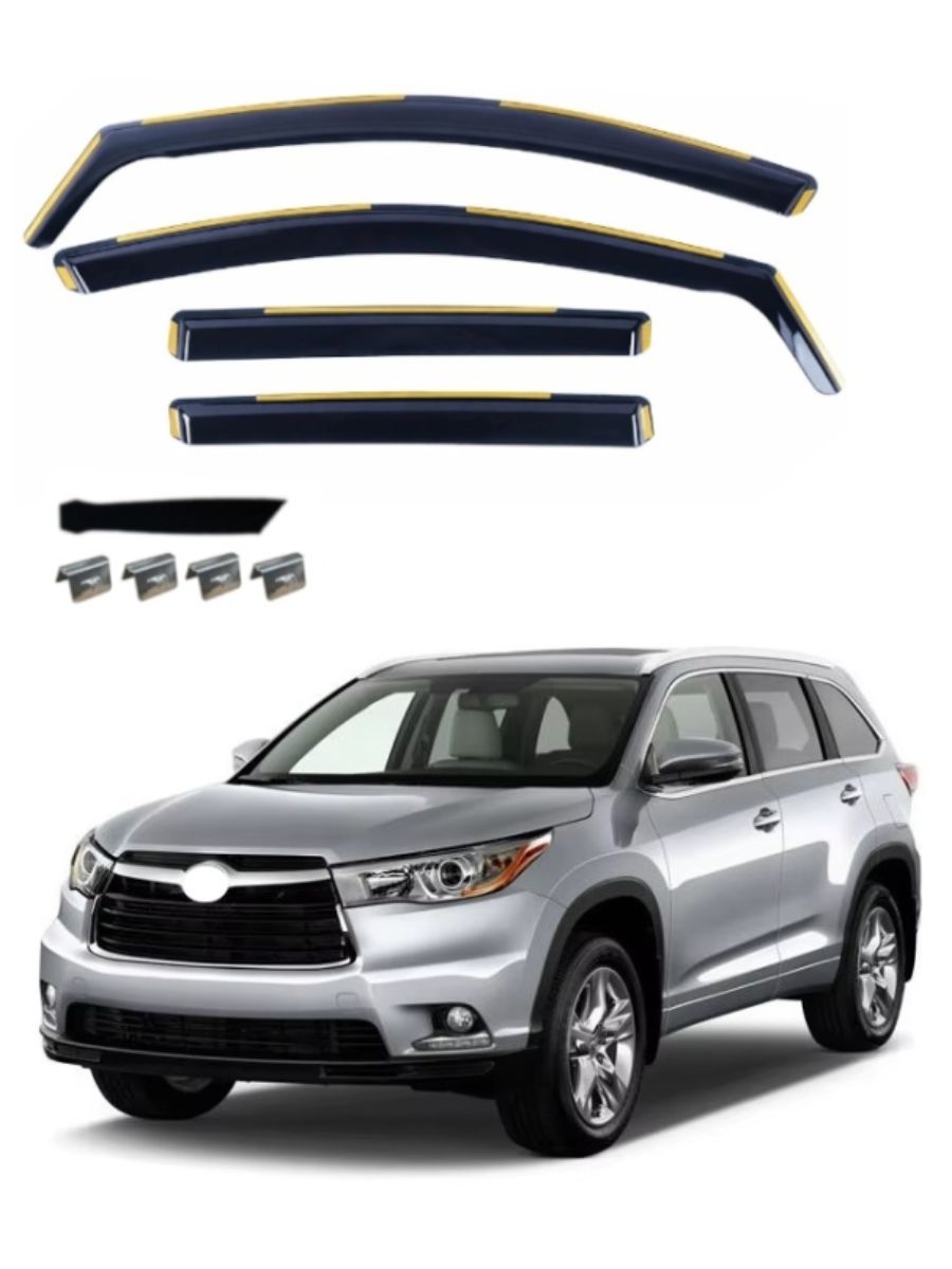 Ветробрани за TOYOTA Highlander III (2013-2019) Комплект 4 бр